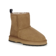 EMU Australia Winter Boots Sharky Mini (Sheepskin, serrated rubber outsole) brown ladies